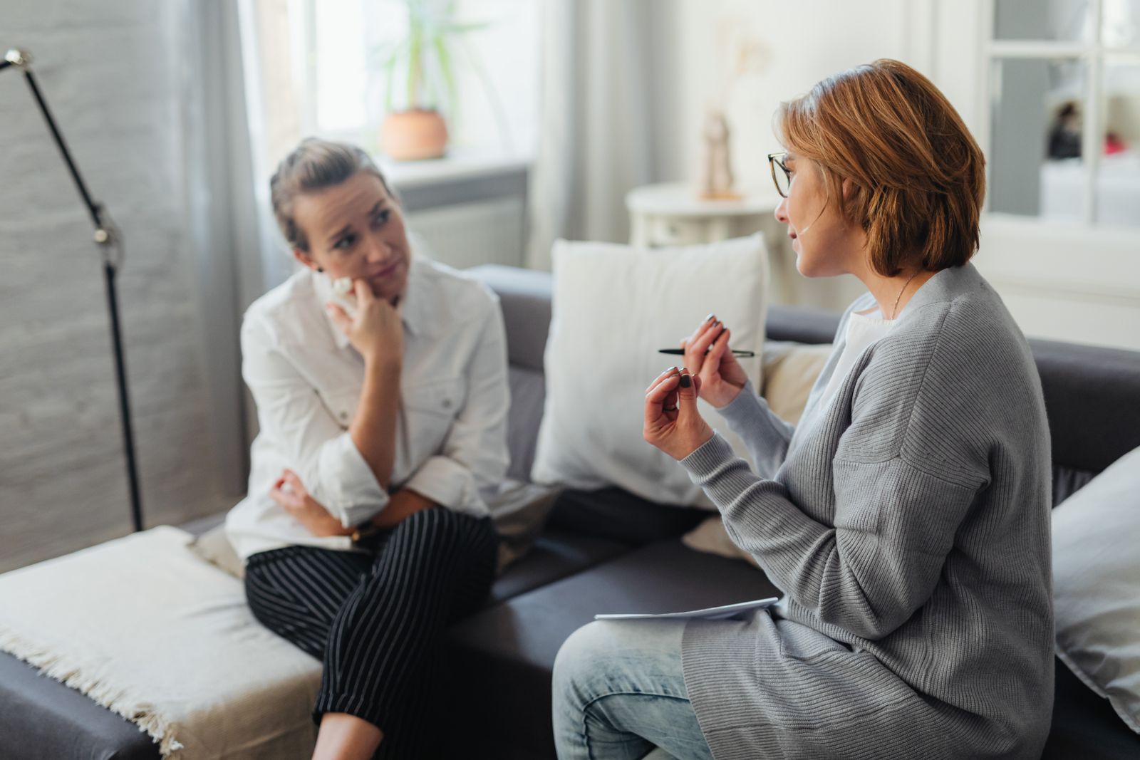 A supportive counselling conversation